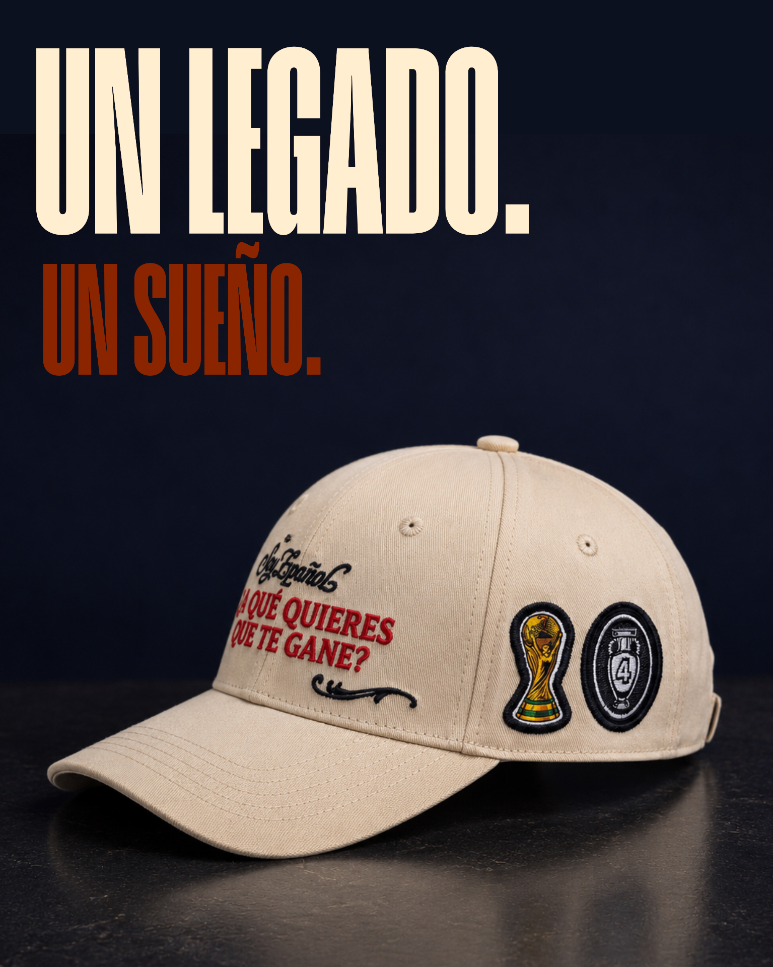 Cliente llevando la gorra 1